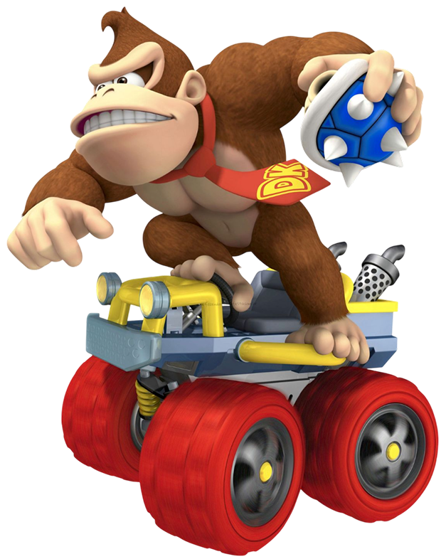 Donkey Kong on Kart